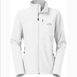 Medium White women’s North Face Jacket